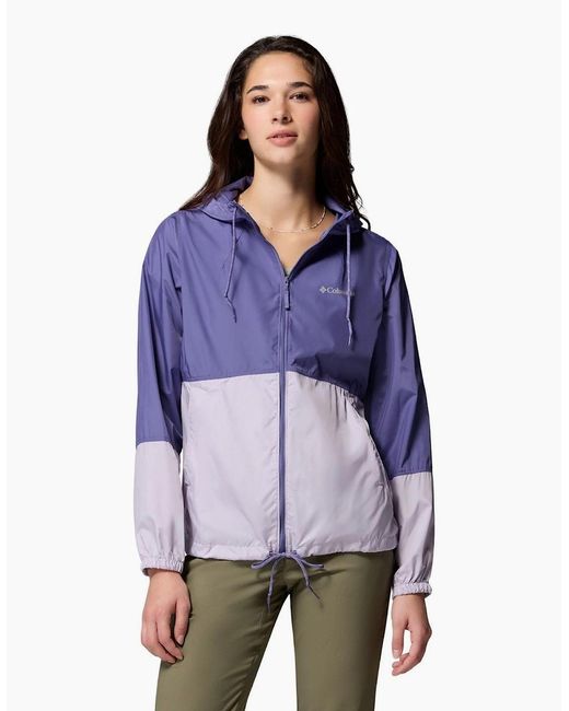 Columbia Purple Flash Forward Ii Windbreaker Jackets