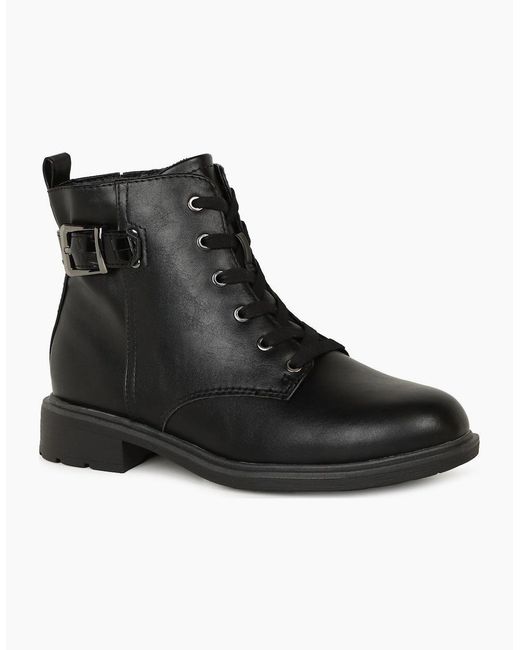 Softline Black Bamford Ankle Boots