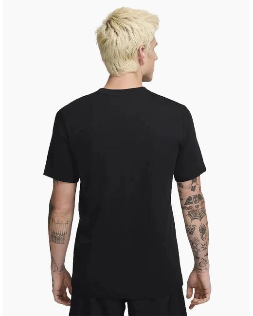 Nike Black Sw Air Graphic T-Shirt for men
