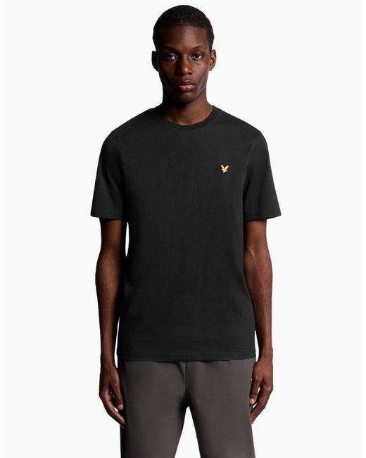 Lyle & Scott Black Lyle & Scott Core T-Shirt for men