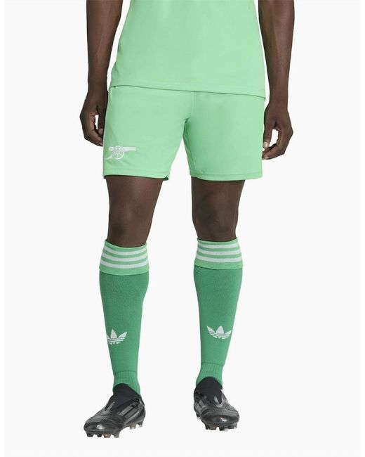 Adidas Green Afc 3 Gk Shorts for men