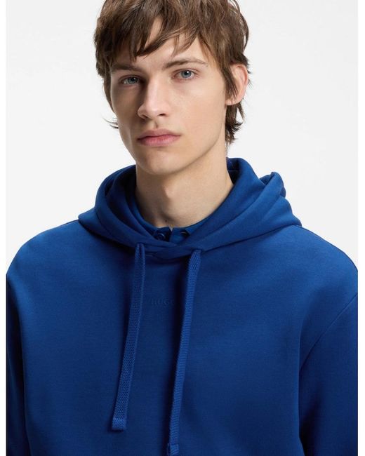 Boss Blue Hugo Dapo Hoody S2-26 498 Open for men