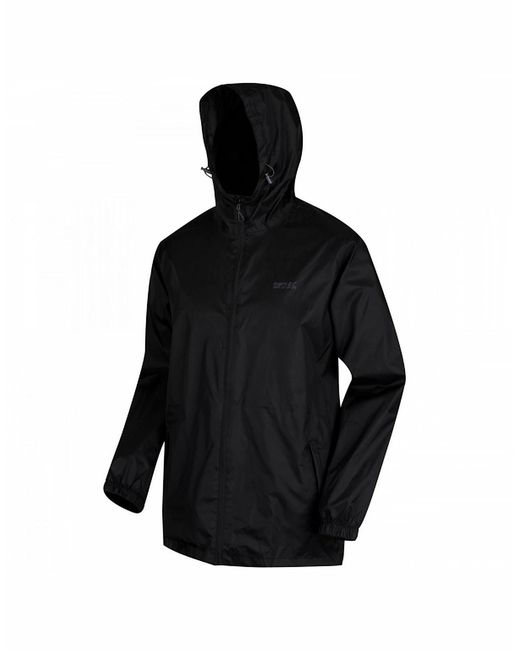 Regatta Black Pack It Iii Waterproof Jacket for men