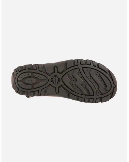 Geox Natural Strada Faux Nubuck Sandals for men