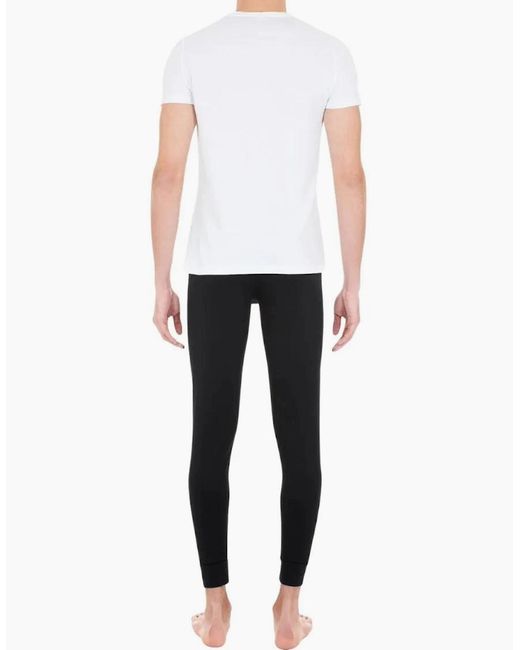 Hom White Supreme Cotton Crew-Neck T-Shirt for men