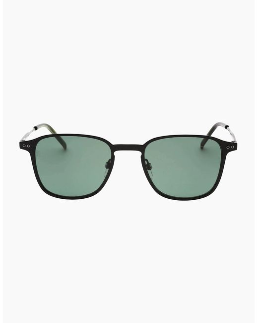 Tommy Hilfiger Green Tommy Hiliger Lens Matte Sunglasses for men