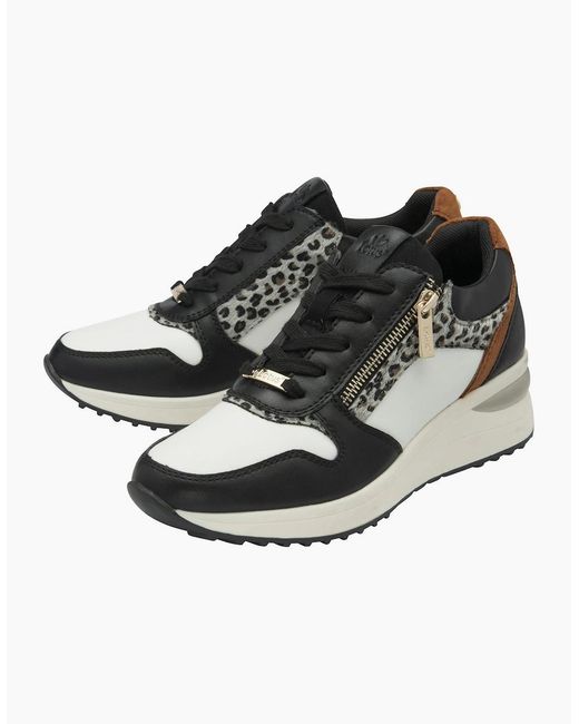 Lotus White Moore Trainers