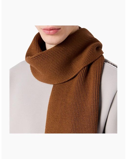 Parajumpers Natural Plain Scarf Almond for men