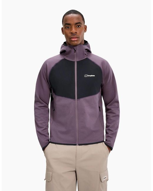 Berghaus Purple Trawden Softshell Jacket for men