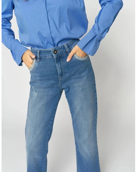 Mos Mosh Blue Cecilia Perla Jeans