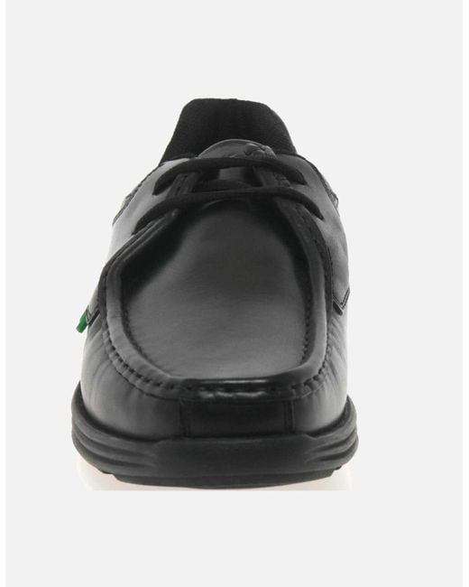 Kickers Black Reasan Lace Casual Shoes for men