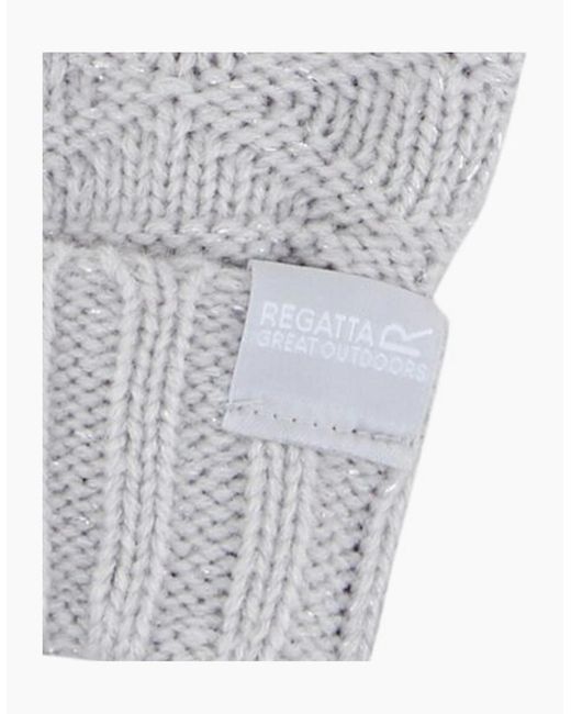 Regatta White Ladies Multimix V Gloves