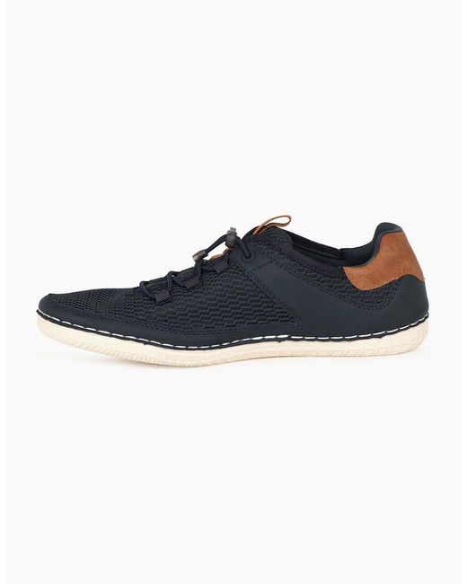 Bugatti Blue Brodie Shoes for men