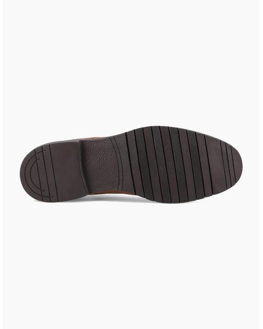 Hush Puppies Brown Sterling Lace Up Shoes for men