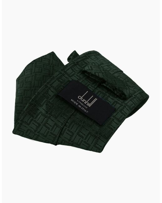 Dunhill Green Tie for men