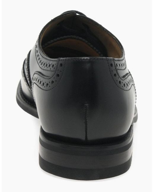Loake Black 302B Formal Oxford Brogues for men