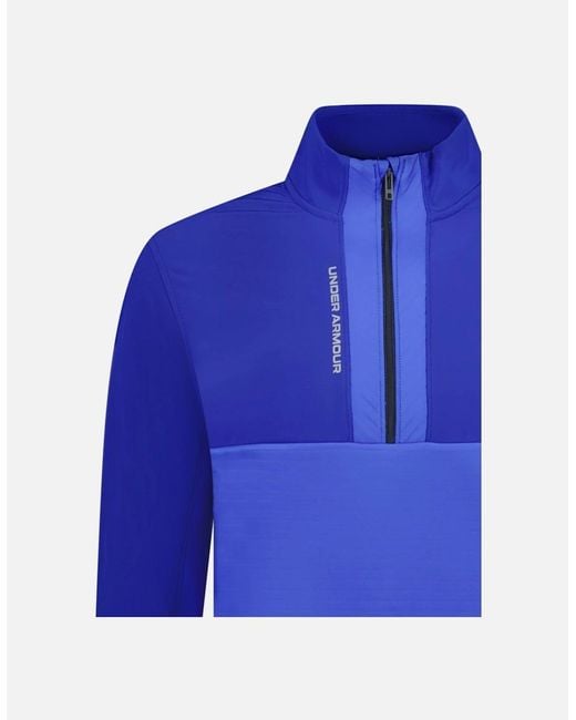 Under Armour Blue Storm Daytona Hz 1/2 Zip Golf Top Versa for men