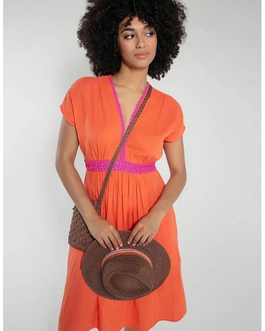 Nooki Design Brown Havana Trilby Hat