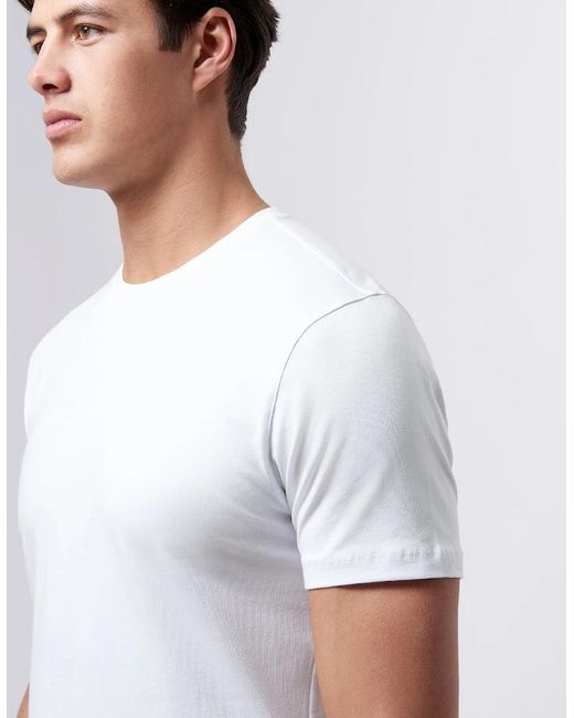 Remus Uomo White Crew Neck T-Shirt S1-26 01 for men
