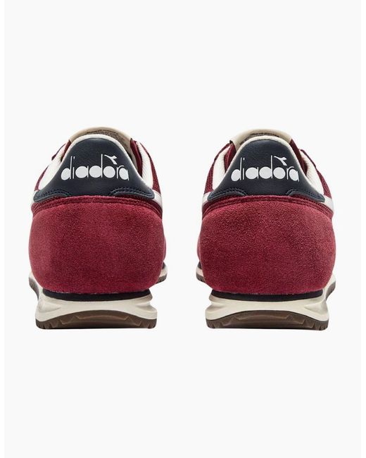 Diadora Red Cross Rhubarb Nights Trainer for men