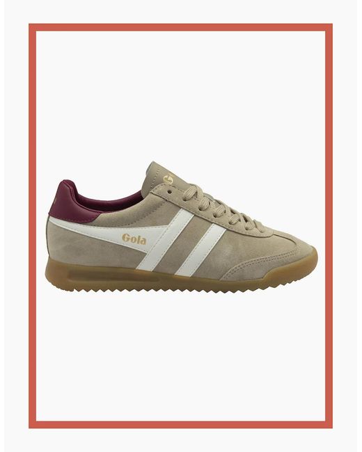 Gola Natural Torpedo Trainer-Bone/Off/Cerise