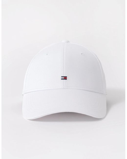 Tommy Hilfiger White Classic Baseball Cap for men