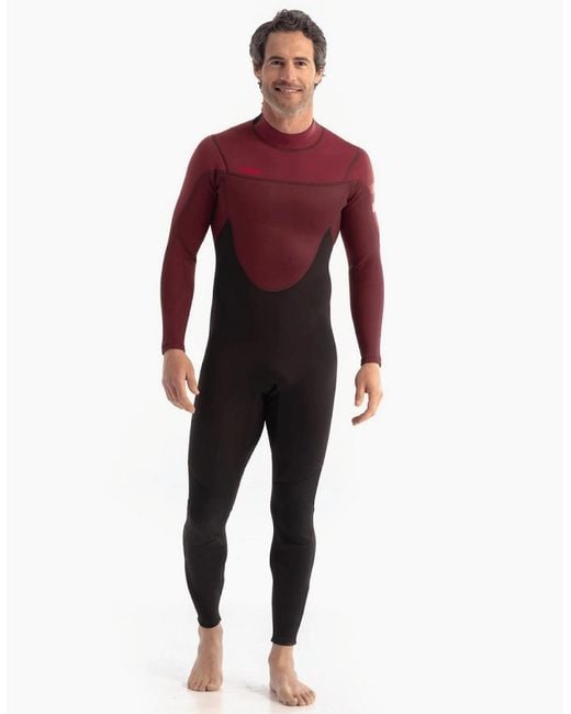 Jobe Red Perth 3/2Mm Back Zip Full Length Wetsuit for men
