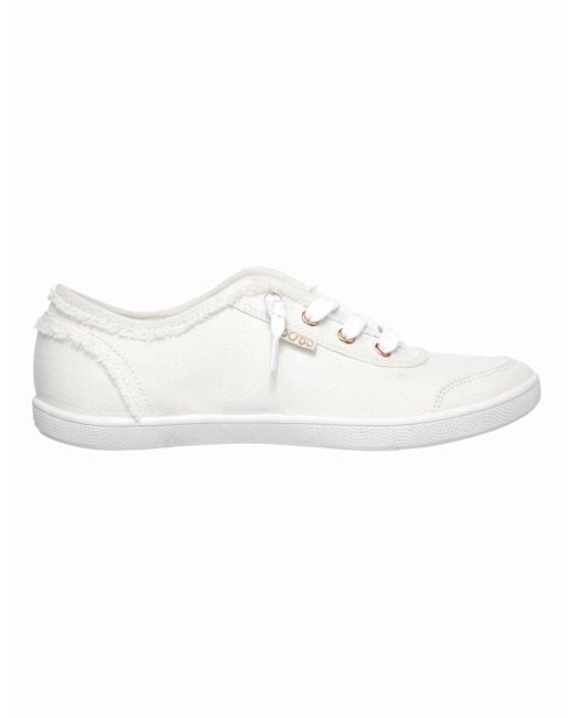 Skechers White Bobs B Cute Shoes