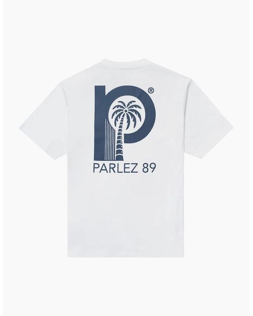 Parlez White Delray T-Shirt for men