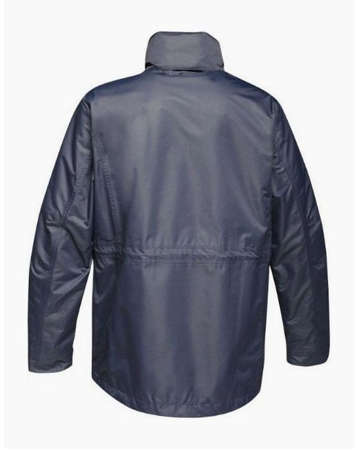 Regatta Blue Professional Hooded Padded Jacket for men