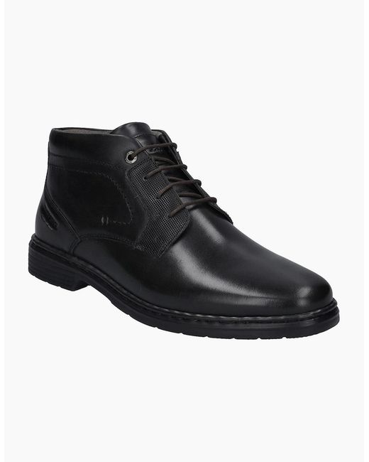 Josef Seibel Black Alastair 17 Boots for men