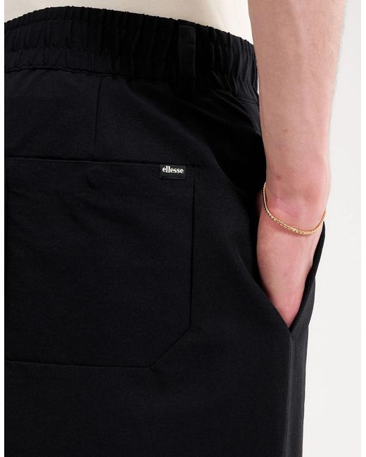 Ellesse Black Baveno Trouser for men