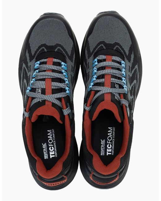 Regatta Black Cruize Logo Shoes for men