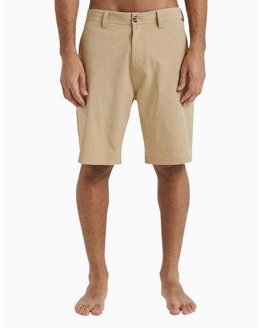 Quiksilver Natural Union Amphibian 20" Chino Shorts for men