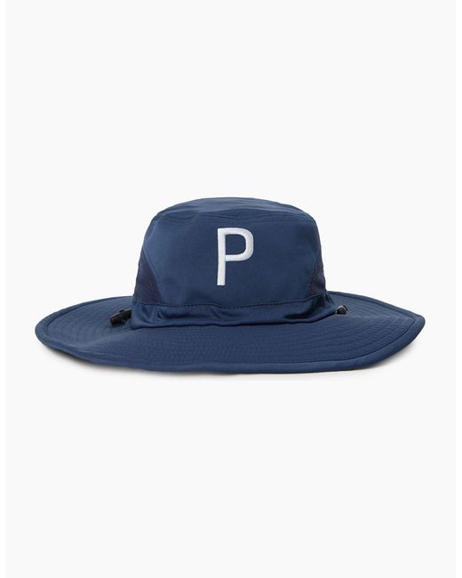 PUMA Blue Aussie P Bucket Hat for men