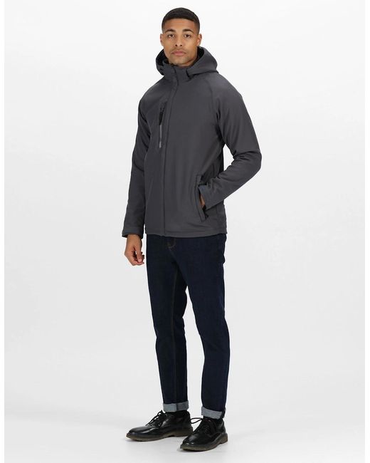 Regatta Gray Professional Repeller X-Pro Softshell Jacket for men
