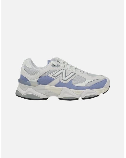 New Balance Blue Lace-Up Rubber Sole Sneakers