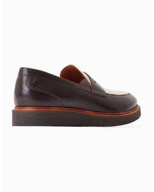 Base London Blue Sid Penny Loafers for men