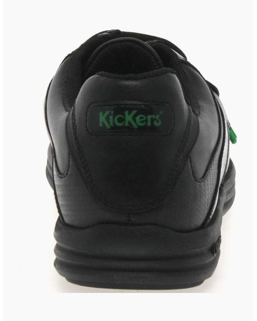 Kickers Black Reasan Lace Casual Shoes for men