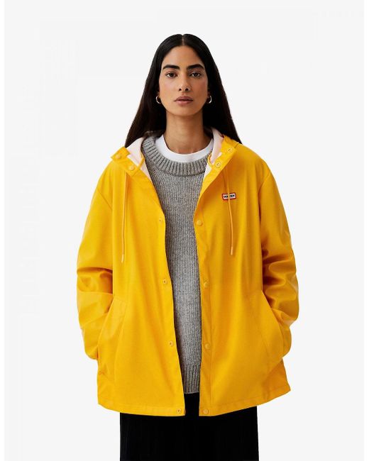 Hunter Yellow Izzy Hooded Jacket