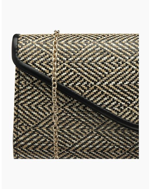 Lotus Gray Chariot Clutch Bag