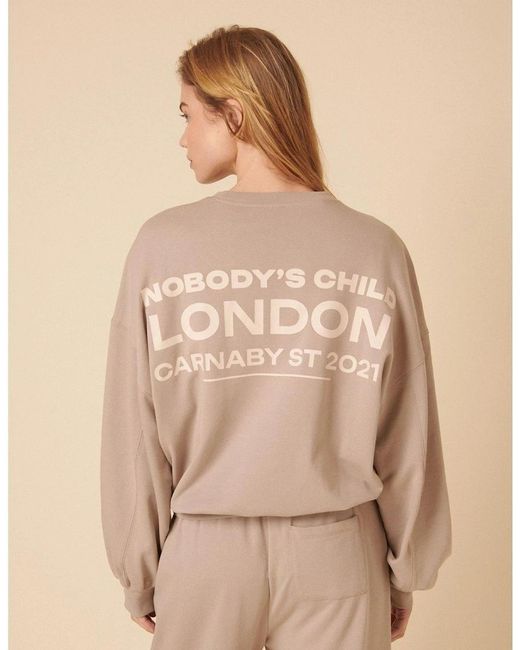 Nobody's Child Natural Shoulder Sweat