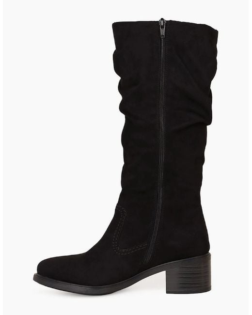 Rieker Black Richmond Knee High Boots