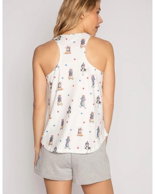 Pj Salvage White Salvage Tank Top