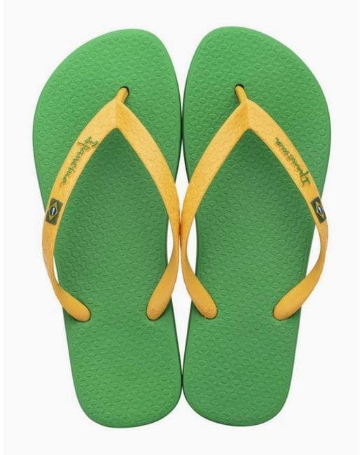Ipanema Green Classic Brasil Ii Flip Flops for men