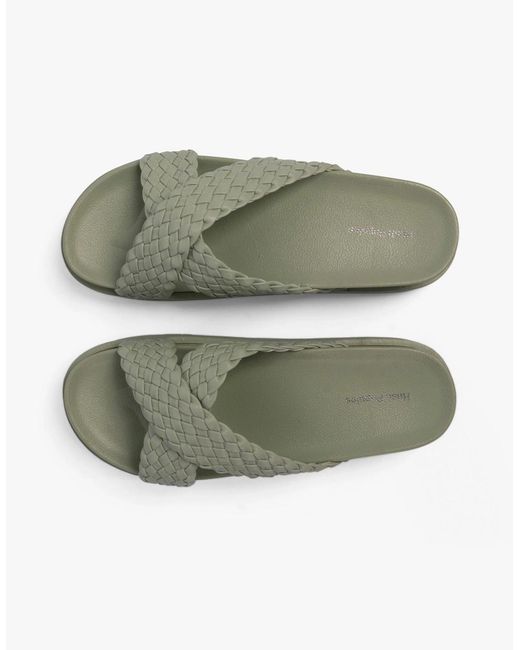 Hush Puppies Green Serena Sandals Mint