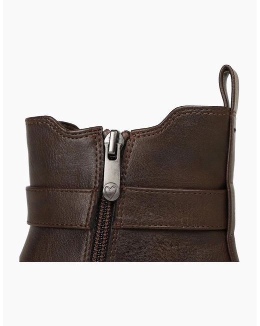 Marco Tozzi Brown Burgos Chelsea Boots