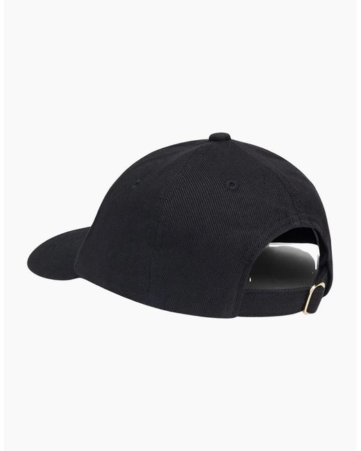 Casablanca Blue Patch Cap L'Arche Du Desert Nuit Hat for men
