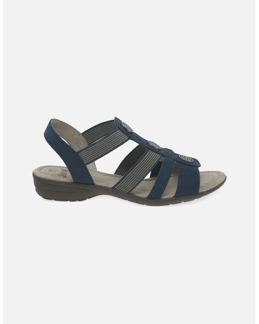 Softline Blue Kali Sandals