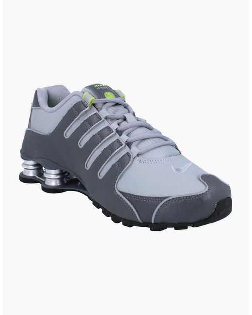 Nike Blue Shox Nz Running Trainers 378341 009 for men